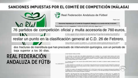 76 partidos de sanción a un entrenador por agredir a un árbitro 76 partidos de sanción a un entrenador por agredir a un árbitro