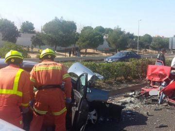 Accidente de coche en Paterna