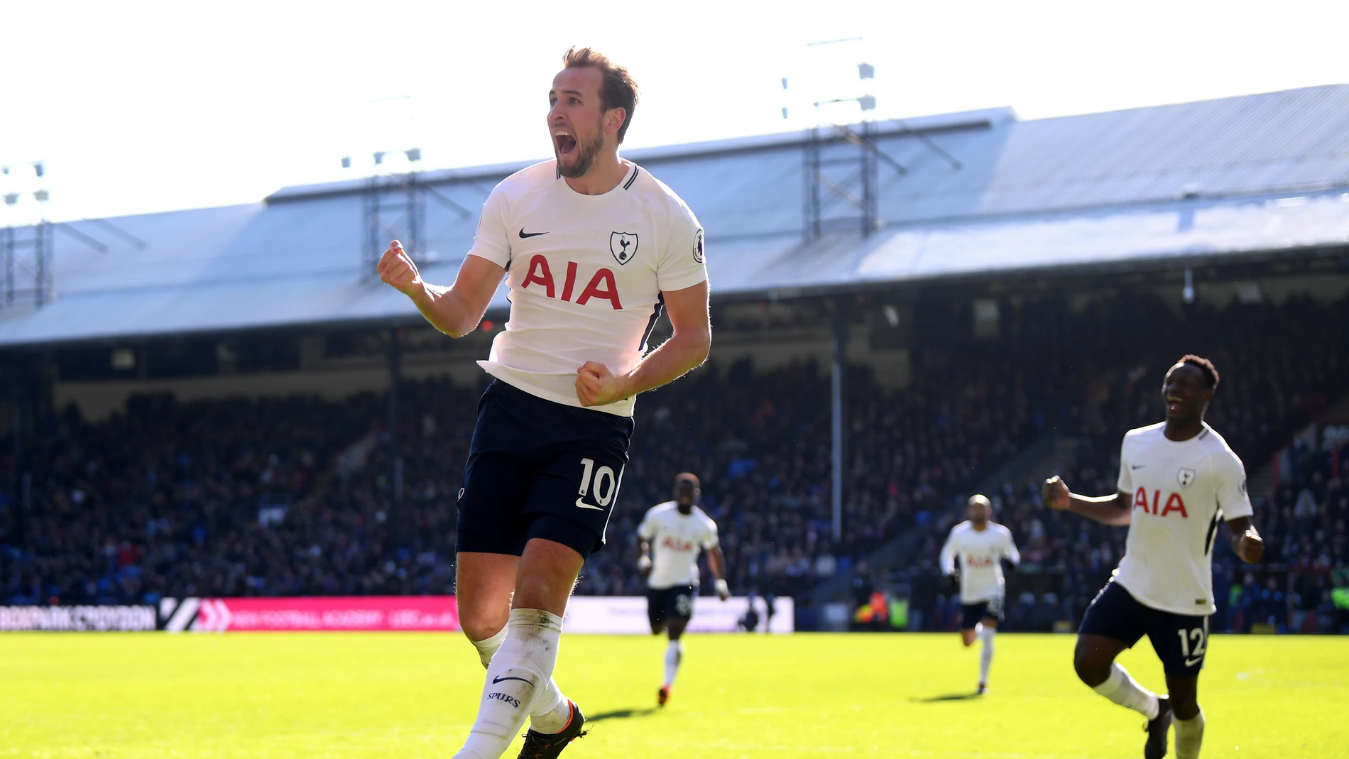 Harry Kane celebra su gol ante el Crystal Palace Harry Kane celebra su gol ante el Crystal Palace