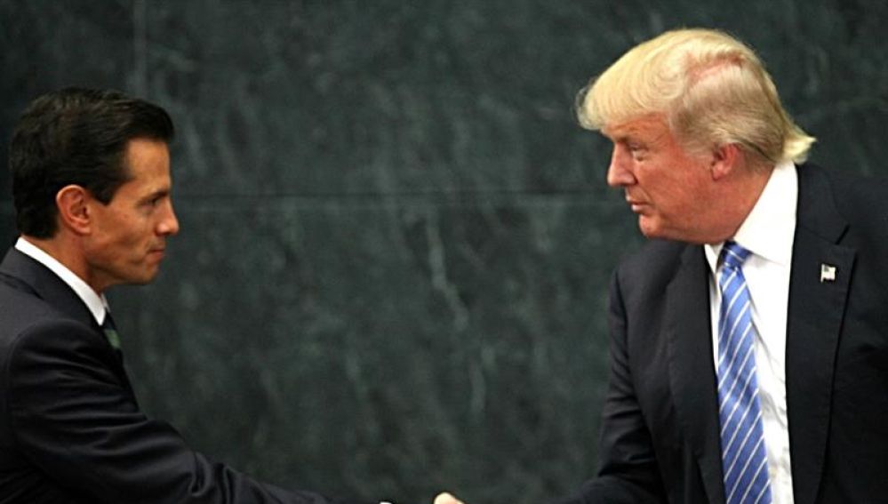 Enrique Peña Nieto y Donald Trump