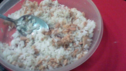 Arroz con atún