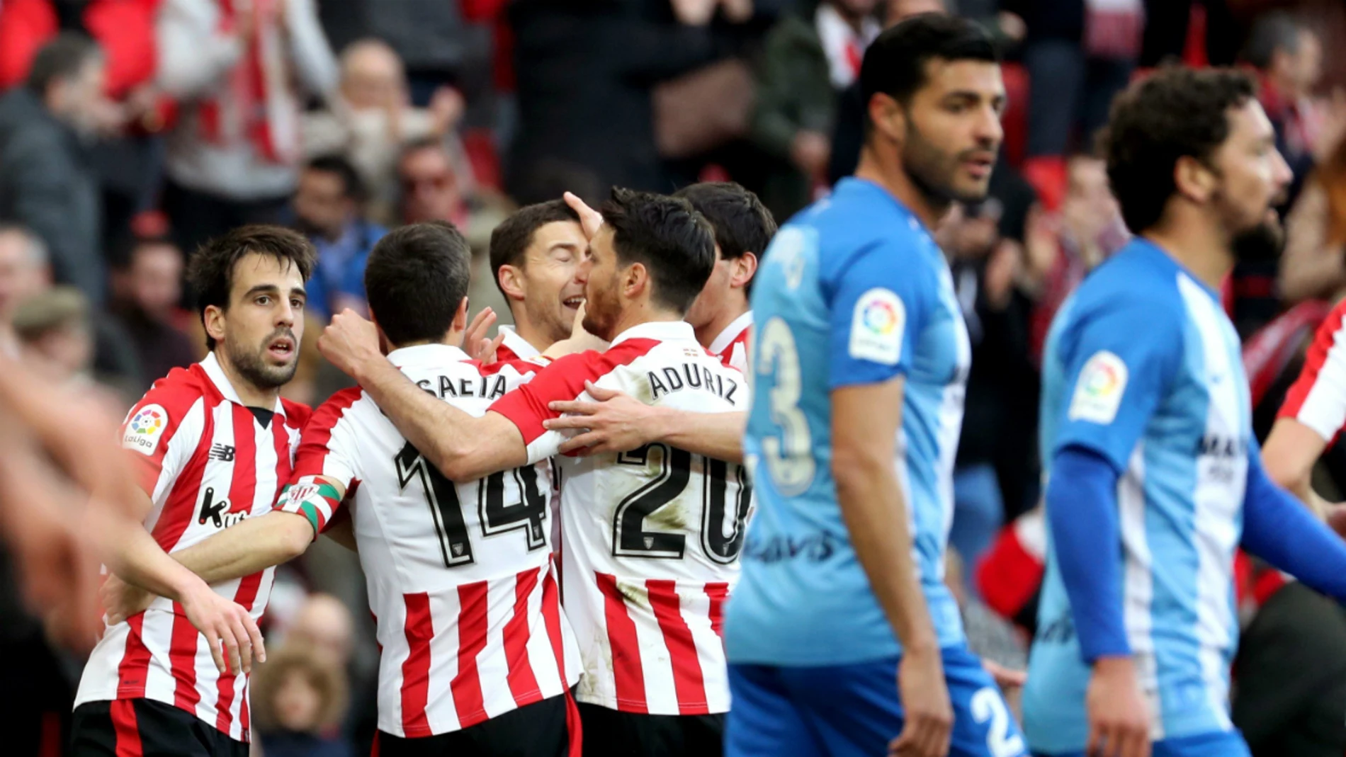 El Athletic celebra un gol El Athletic celebra un gol