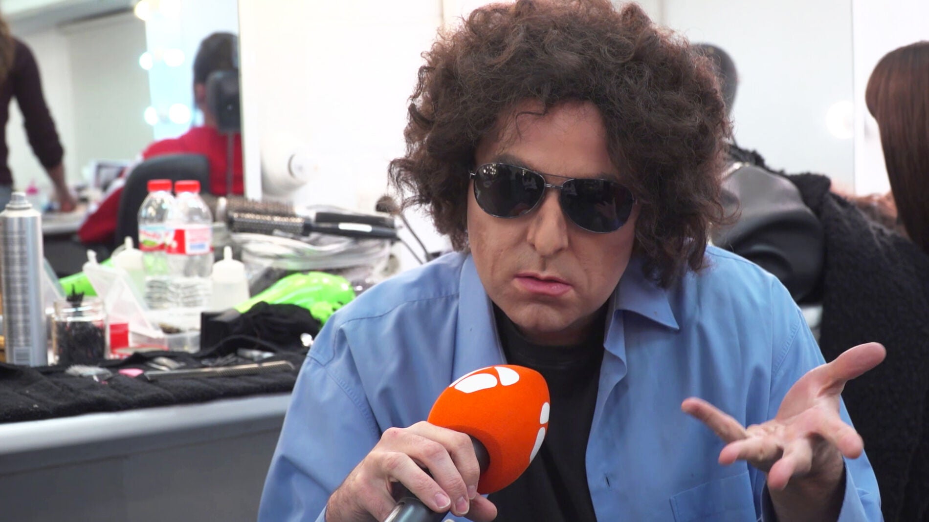 Andr&eacute;s Calamaro (aka Ra&uacute;l P&eacute;rez): "Me gustar&iacute;a hacer un bolero en la final"