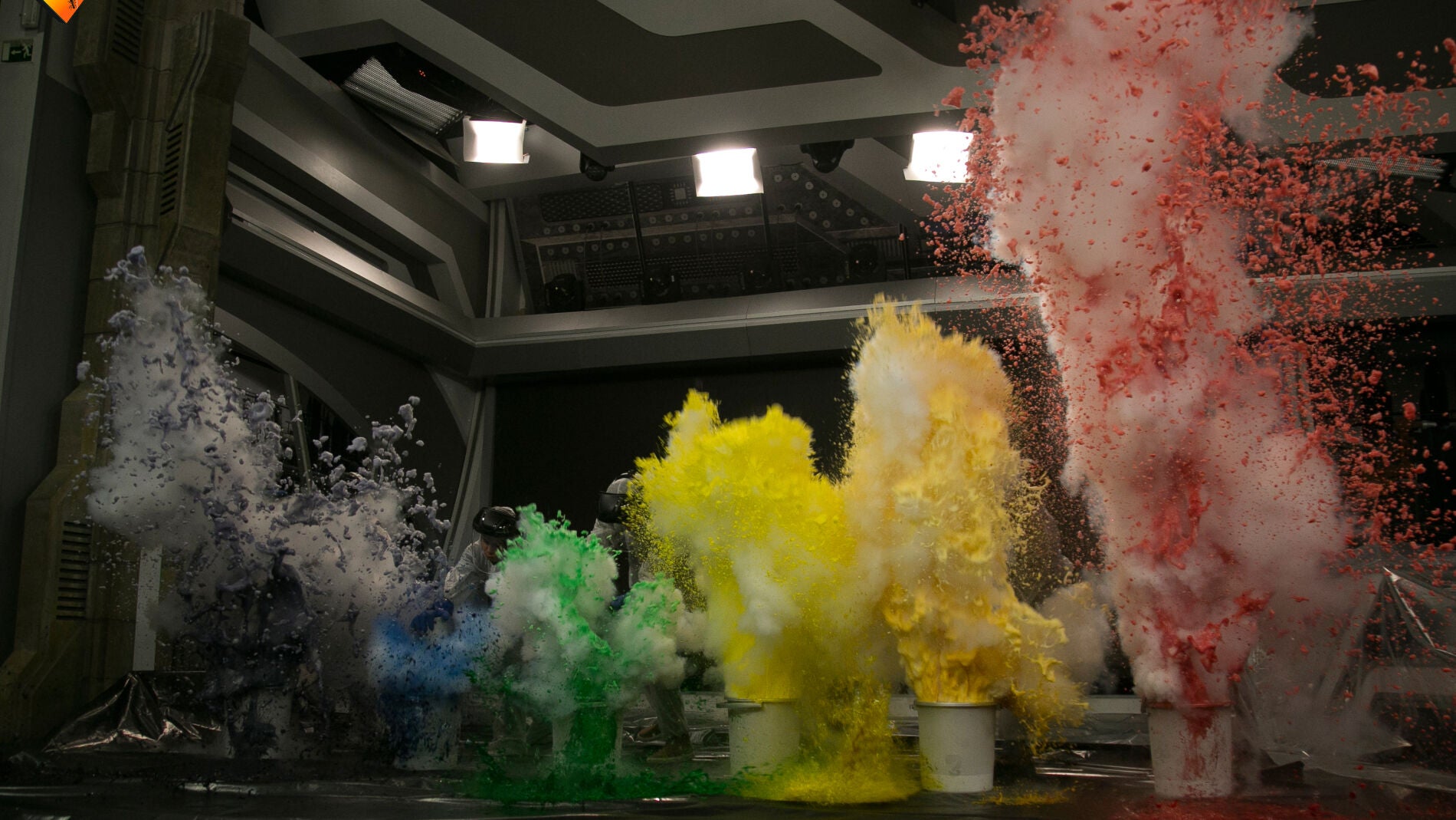 Una fiesta de la espuma cient&iacute;fica para homenajear la visita de Amaia y ALfred en 'El Hormiguero 3.0'