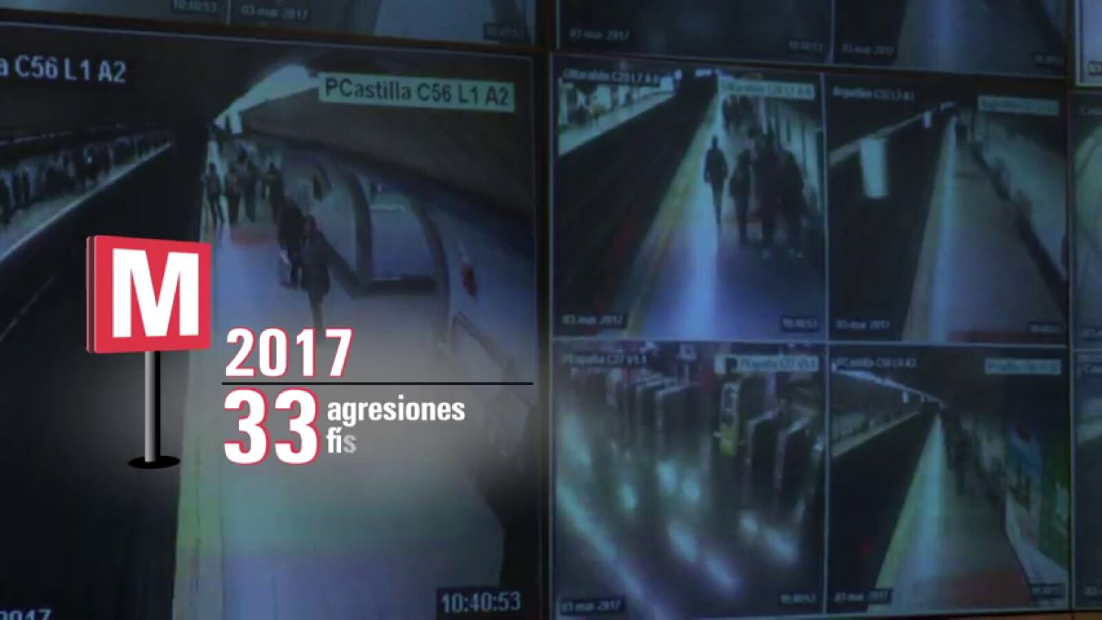 La inseguridad aumenta en el Metro de Madrid según el sindicato de maquinistas