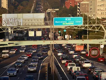 Atascos en Barcelona Atascos en Barcelona