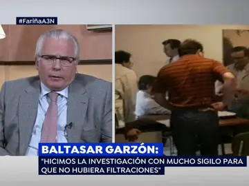 El juez Baltasar Garzón El juez Baltasar Garzón