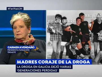 Carmen Avendaño, madre de dos drogadictos en la época de 'Fariña' Carmen Avendaño, madre de dos drogadictos en la época de 'Fariña'