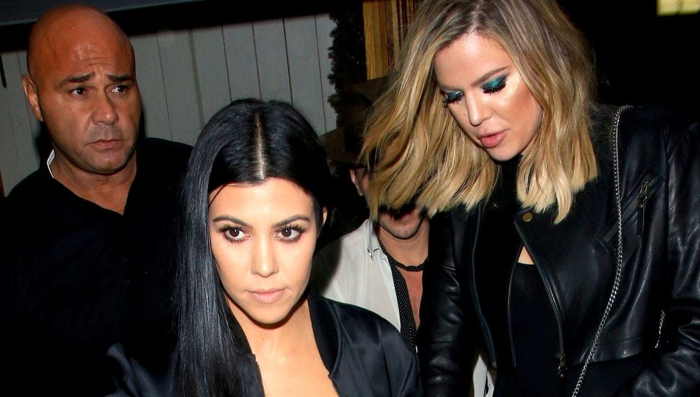 Khloé y Kourtney Kardashian