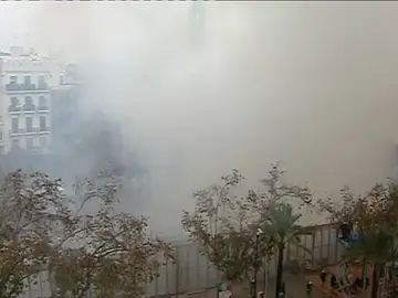 La primera mascletá del año La primera mascletá del año
