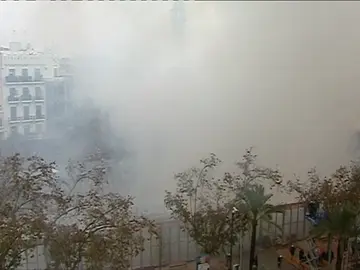 La primera mascletá del año La primera mascletá del año