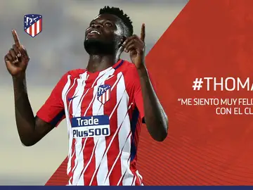 Thomas Partey renueva con el Atlético Thomas Partey renueva con el Atlético