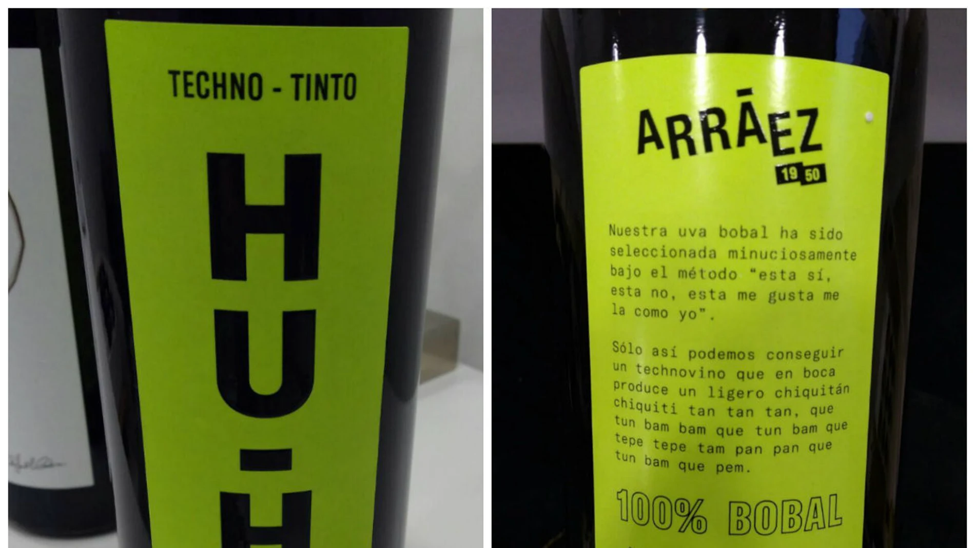 El techo-vino Hu-Ha El techo-vino Hu-Ha