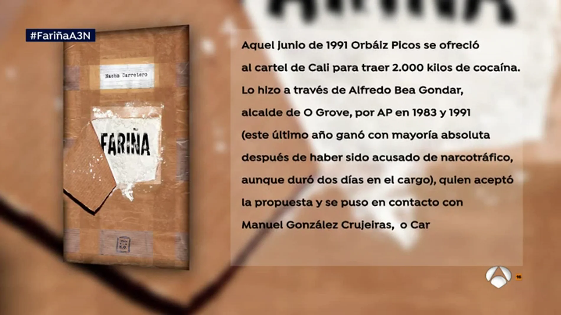 Parte del libro de Fariña