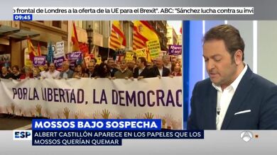 Albert Castillón se querella contra los Mossos tras descubrir que le espiaron como figura contraria a la independencia de Cataluña