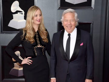 Robert Kraft y Ricki Lander Robert Kraft y Ricki Lander