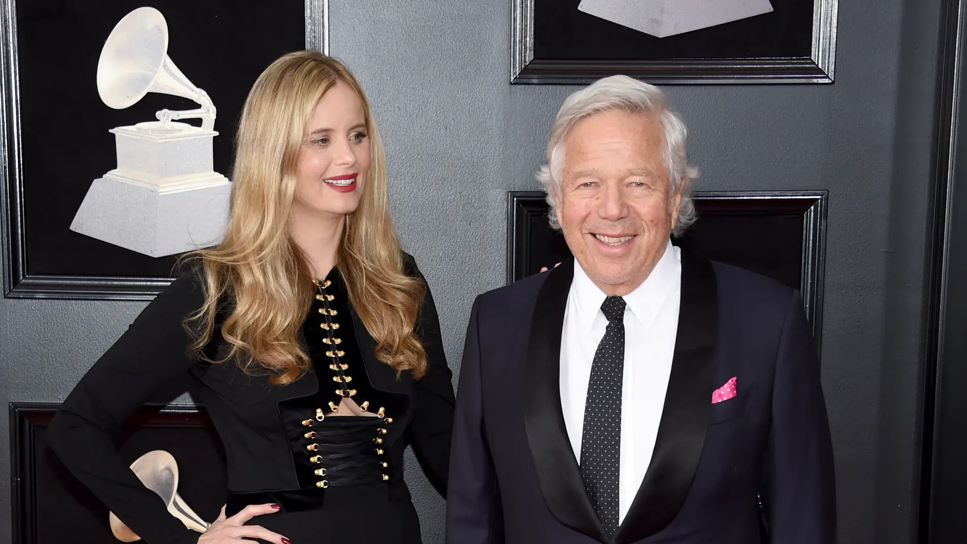 Robert Kraft y Ricki Lander