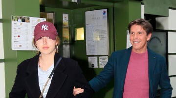 El torero Manuel Díaz 'El Cordobés' y su hija Alba Díaz
