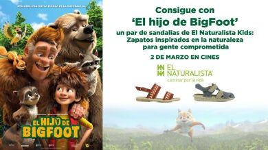 CONCURSO: Consigue un par de sandalias de El Naturalista Kids gracias a 'El hijo de BigFoot'