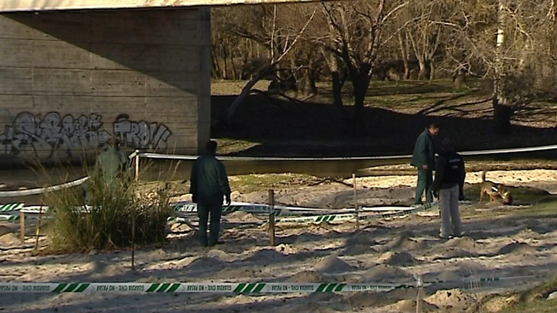 Imagen de las labores de búsqueda de la Guardia Civil Imagen de las labores de búsqueda de la Guardia Civil