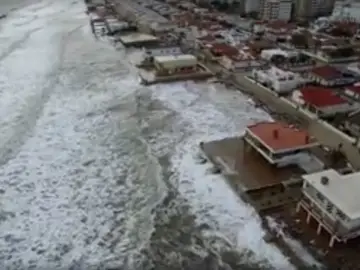 El nivel del mar en Lepe (Huelva) El nivel del mar en Lepe (Huelva)