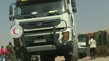 Un convoy de ayuda humanitaria