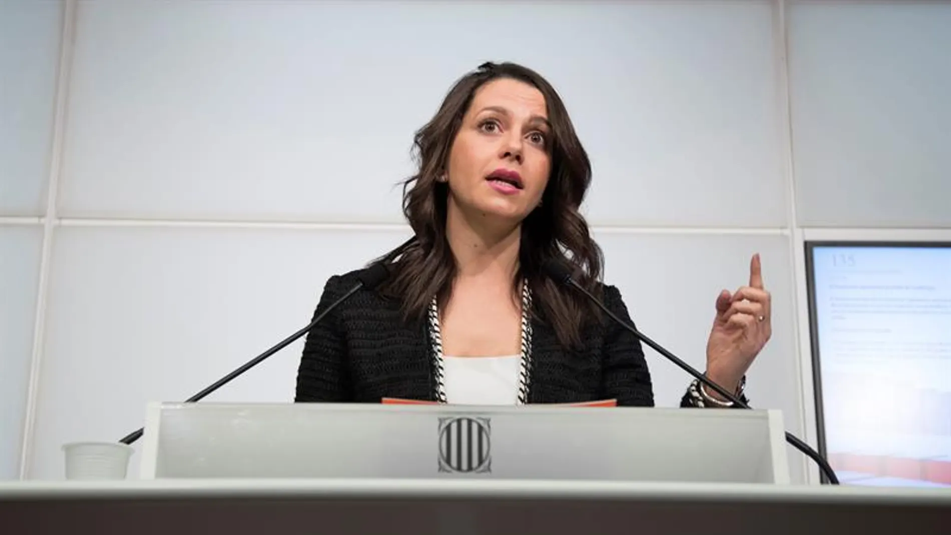 La líder de Ciudadanos en Cataluña, Inés Arrimadas La líder de Ciudadanos en Cataluña, Inés Arrimadas