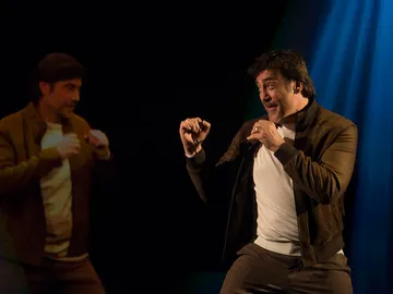 Javier Bardem charla con su alter ego virtual en 'El Hormiguero 3.0' Javier Bardem charla con su alter ego virtual en 'El Hormiguero 3.0'