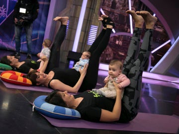 Pilar Rubio te enseña a practicar yoga con tu bebé
