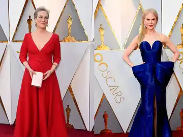 Meryl Streep y Nicole Kidman en los Oscar 2018 Meryl Streep y Nicole Kidman en los Oscar 2018