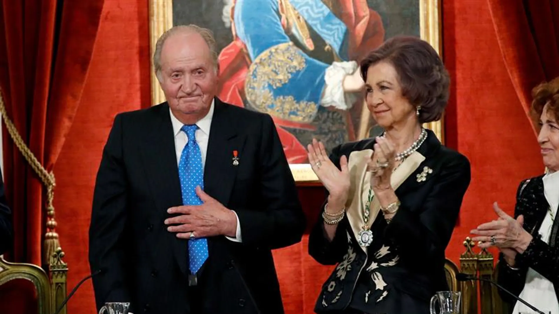 El Rey Juan Carlos junto a la Reina Sofía El Rey Juan Carlos junto a la Reina Sofía