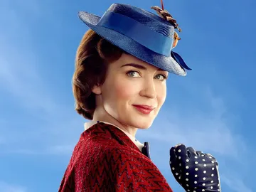 Emily Blunt como Mary Poppins Emily Blunt como Mary Poppins