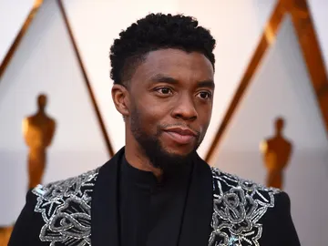 Chadwick Boseman en los Oscar 2018 Chadwick Boseman en los Oscar 2018