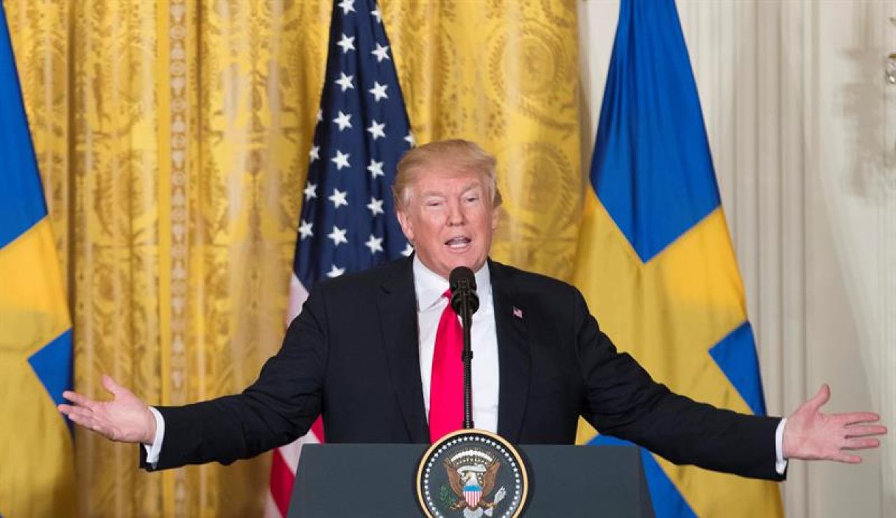 El presidente de Estados Unidos, Donald Trump El presidente de Estados Unidos, Donald Trump