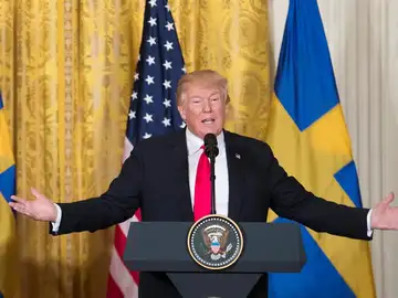 El presidente de Estados Unidos, Donald Trump El presidente de Estados Unidos, Donald Trump