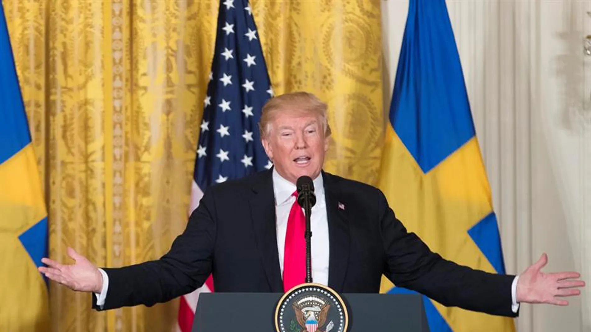 El presidente de Estados Unidos, Donald Trump El presidente de Estados Unidos, Donald Trump