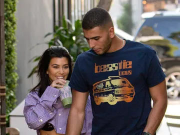 Kourtney Kardashian y Younes Bendjima Kourtney Kardashian y Younes Bendjima
