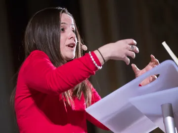 La diputada de la CUP Maria Sirvent La diputada de la CUP Maria Sirvent