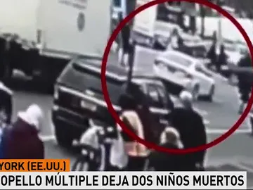 Dos niños mueren en un atropello en Nueva York Dos niños mueren en un atropello en Nueva York