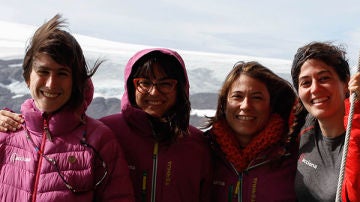Las científicas españolas en la Antártida