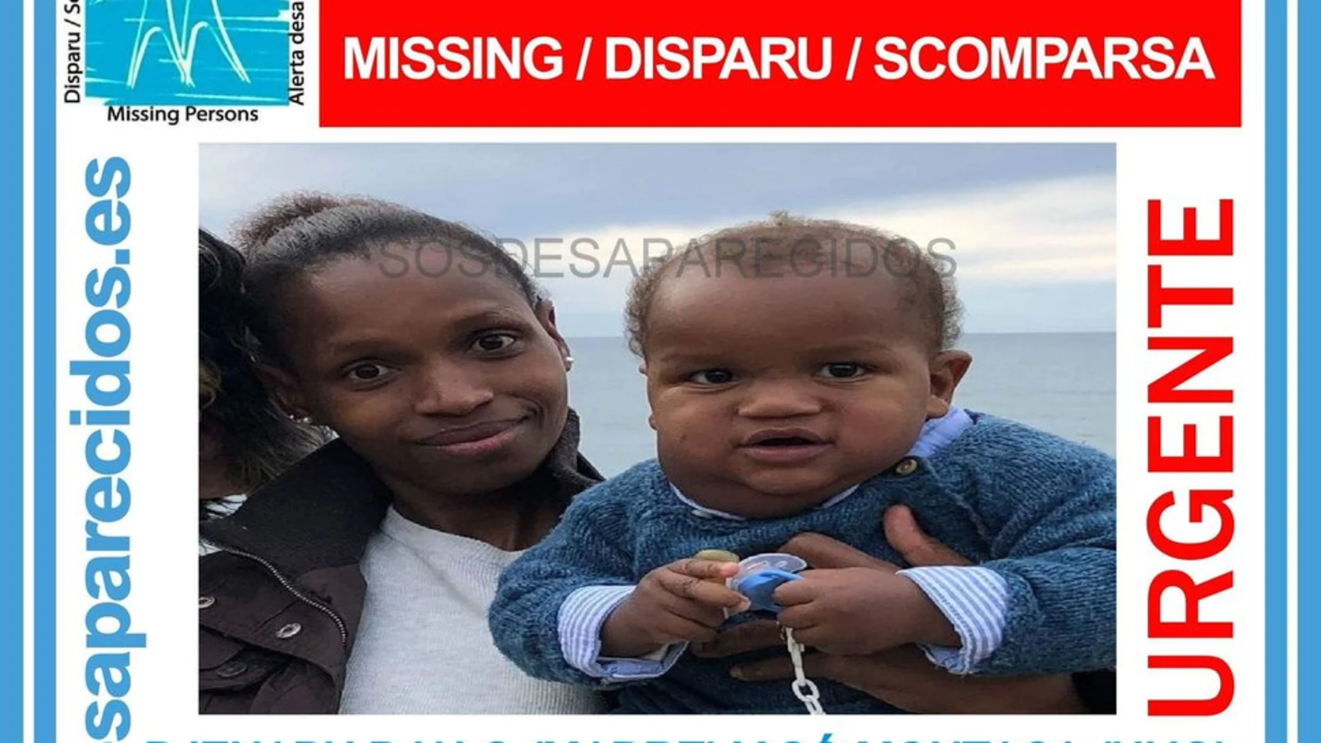 Desaparecida una mujer de origen guineano y su bebé de diez meses Desaparecida una mujer de origen guineano y su bebé de diez meses