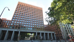 Exterior del Ministerio de Sanidad