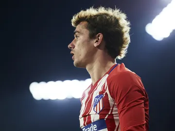Griezmann, con el Atlético Griezmann, con el Atlético