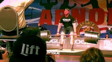La Montaña en el campeonato Arnold Strongman Classic 2018