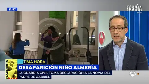 La Guardia Civil toma declaración a la novia del padre de Gabriel, el niño desaparecido en Níjar La Guardia Civil toma declaración a la novia del padre de Gabriel, el niño desaparecido en Níjar