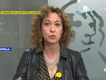 La diputada de ERC, Esther Capella La diputada de ERC, Esther Capella