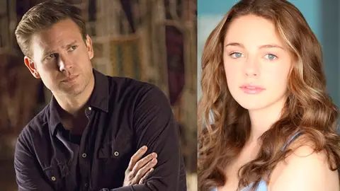 Matt Davis y Danielle Rose Russell Matt Davis y Danielle Rose Russell