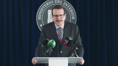El ministro Ocaña, presionado ante la prensa por una nueva filtración