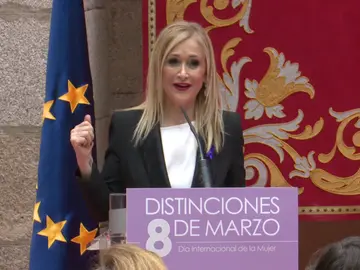 Cifuentes dice respetar todas las posturas sobre huelga "incluso" la de Rajoy Cifuentes dice respetar todas las posturas sobre huelga "incluso" la de Rajoy
