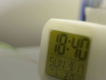 Imagen de un reloj eléctrico